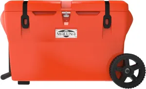 Maluna 70 Quart Wheeled Hard Cooler| Rotomolded | Insulated Portable Ice Chest Box for Drinks, Beverages, Beach, Camping, Picnic, Hunting, Fishing, Boating | Made in USA