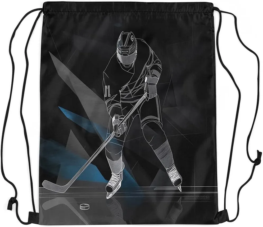 Manfei Ice Hockey Sports Drawstring Backpack