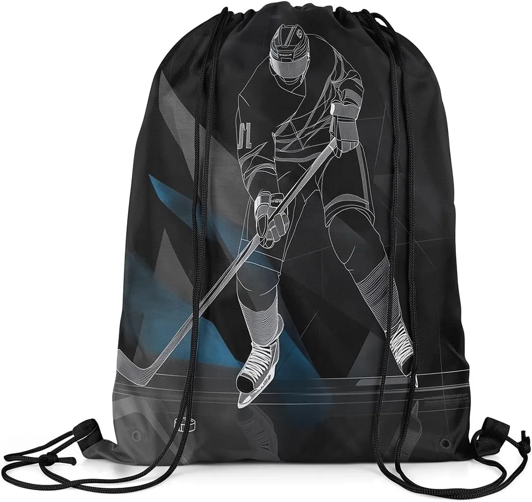 Manfei Ice Hockey Sports Drawstring Backpack