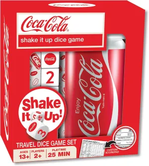MasterPieces Officially Licensed Coca-Cola Shake It Up Dice Game for Families