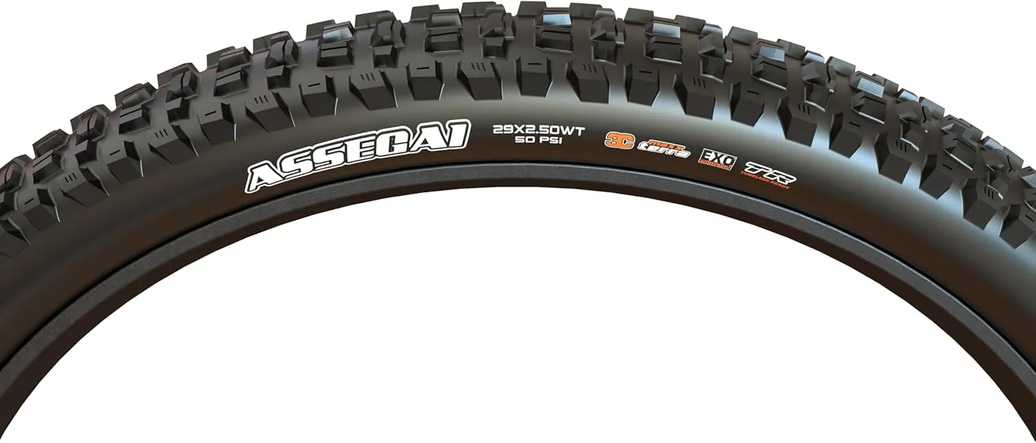 MAXXIS Assegai - 2 Pack - 27.5", 29" - Tubeless Mountain Bike Tire MTB | Supreme Braking and Cornering Traction