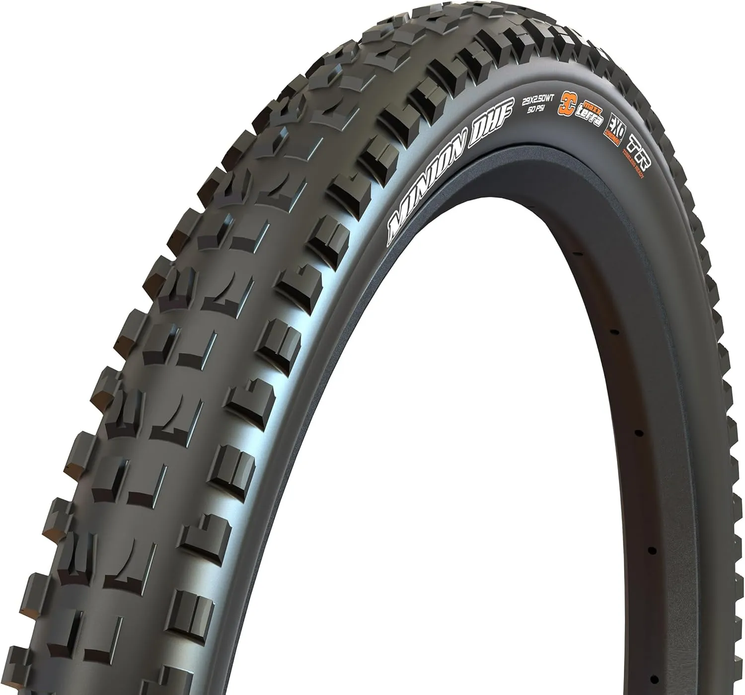 MAXXIS Minion DHF - 3C MaxxTerra - 29, 27.5, 26, 24 - EXO, EXO , DD - E25 Rating, Tubeless | Gold Standard of Gravity Focused Tread