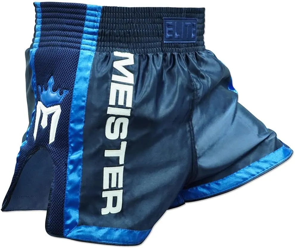 Meister ELITE Muay Thai Shorts - Fully Elasticated Waist w/Mesh