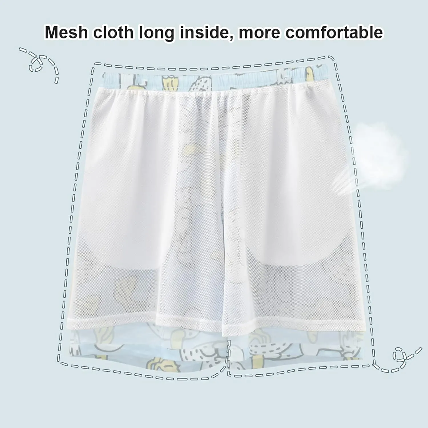 Men Swim Trunks-Colored Abstract Circle, Beach Shorts with Inner Lining Quick Dry Board Shorts S