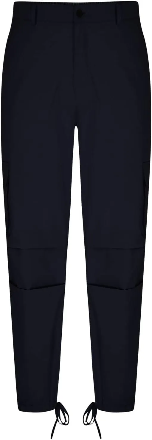 Men's Casual Cargo Pants Loose Fit Hiking Pants Straight Leg Workout Joggers Cotton Sweatpants Cargos
