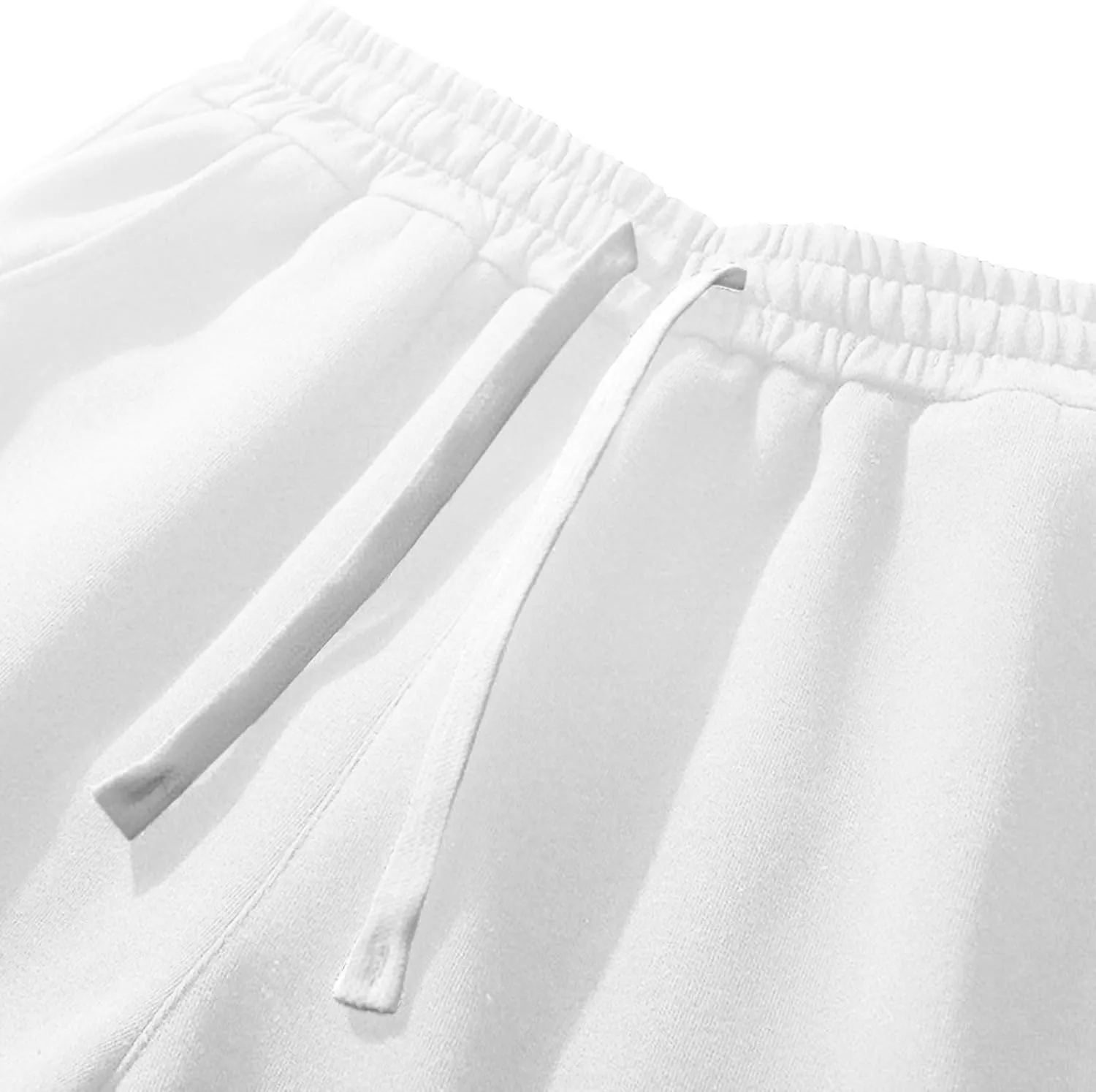 Men's Fashion Loose Fit Solid Color Drawstring Shorts Summer Elastic Waist Comfy Casual Ventilate Sports Short 2025