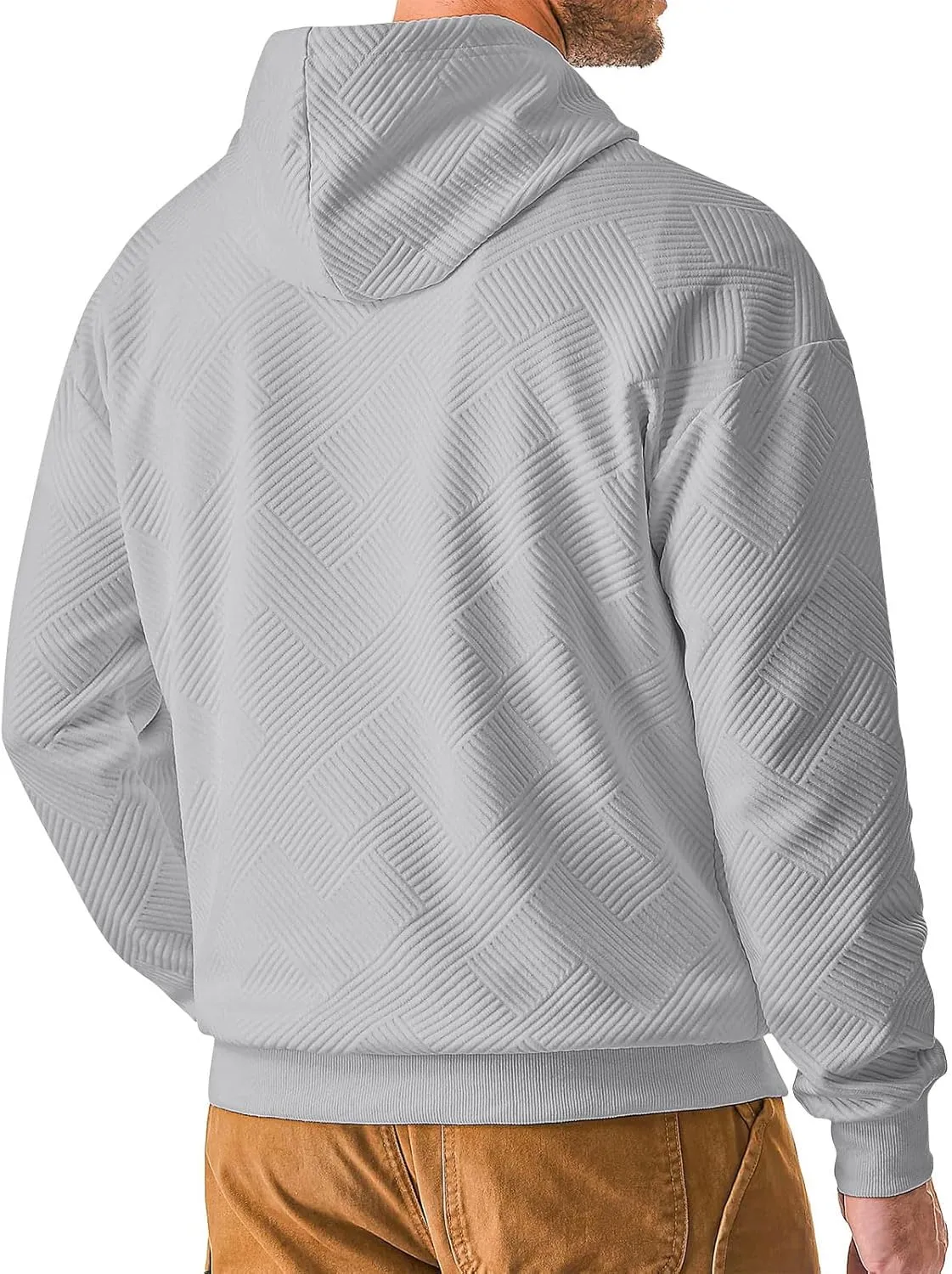 Mens Hoodies Pullover Lightweight Thin 2024 Fall Pullover Sweatshirt for Men Bassic Drawstring Comfortable Hoodies