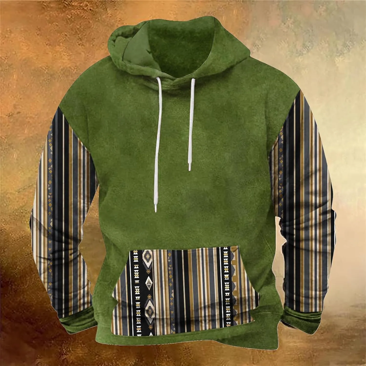 Mens Hoodies Vintage Long Sleeve Sweatshirts for Men Lightweight Drawstring Fall Casual Hoodies Pullover Streetwear