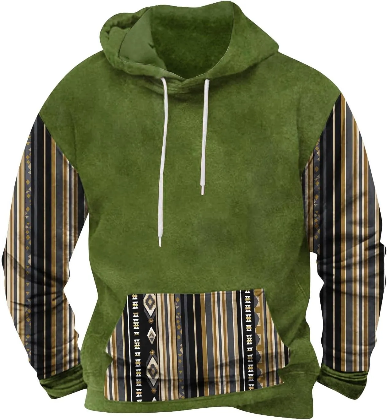 Mens Hoodies Vintage Long Sleeve Sweatshirts for Men Lightweight Drawstring Fall Casual Hoodies Pullover Streetwear
