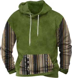 Mens Hoodies Vintage Long Sleeve Sweatshirts for Men Lightweight Drawstring Fall Casual Hoodies Pullover Streetwear