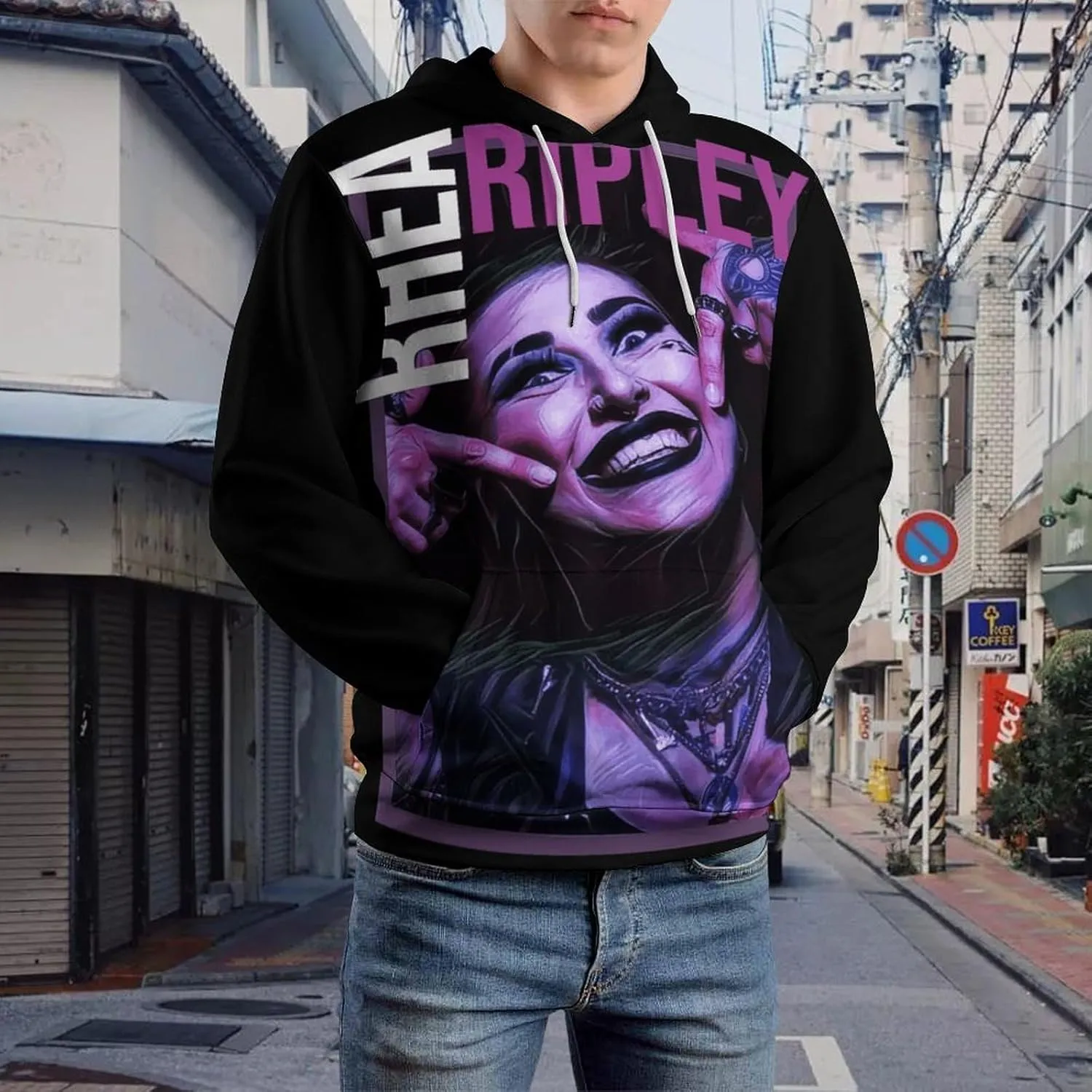 Men's Long Sleeve Pullover Hoodie Jacket Good Hooded Sportswear Outfits