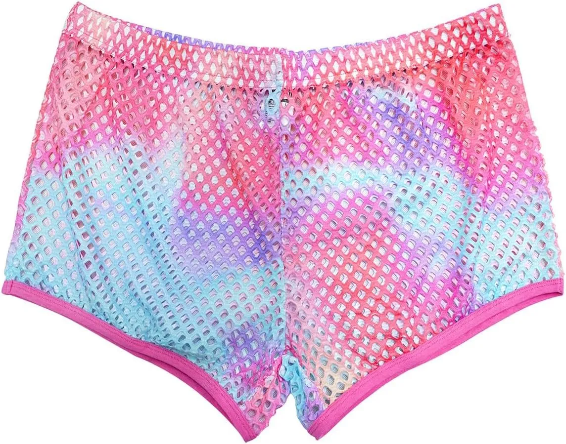 Mens Mesh Shorts Sexy Boxers See Through Boxers for Men