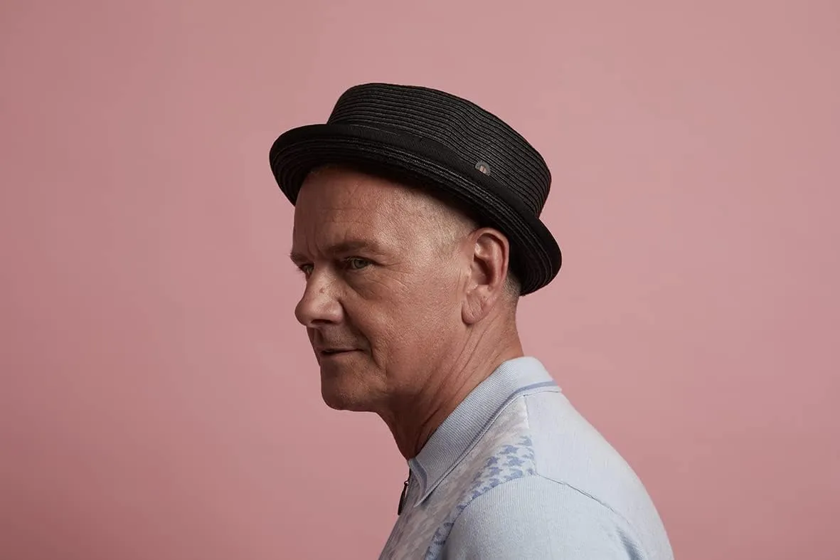 Mens Summer Paper Straw Skimpy Brim Retro Porkpie Hat