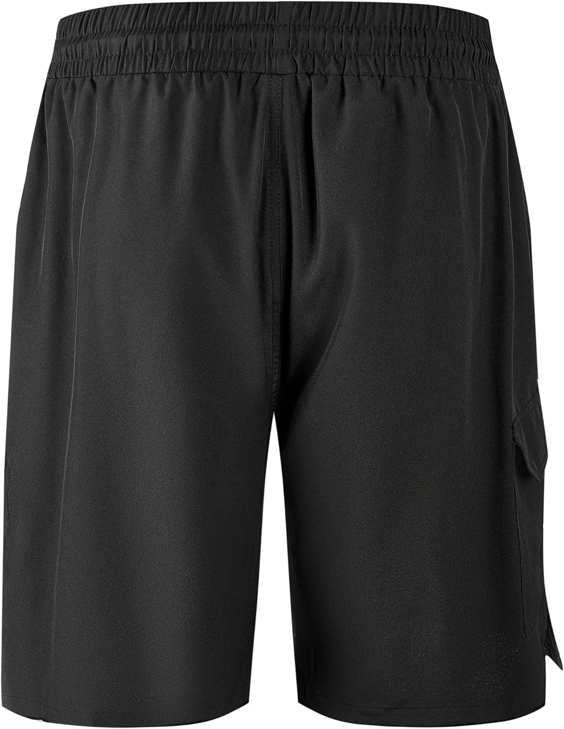 Mens Swim Trunks 9" Board Shorts with Compression Liner Swimsuit Built-in Bathing Suit Quick Dry Swimwear Zipper Pocket