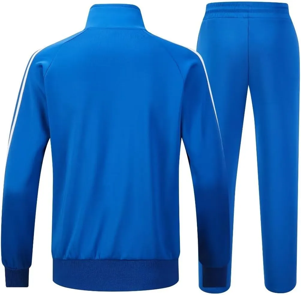 Men's Tracksuits Athletic Sportswear Casual Full Zip Sweatsuit for Men 2 Piece Outfits