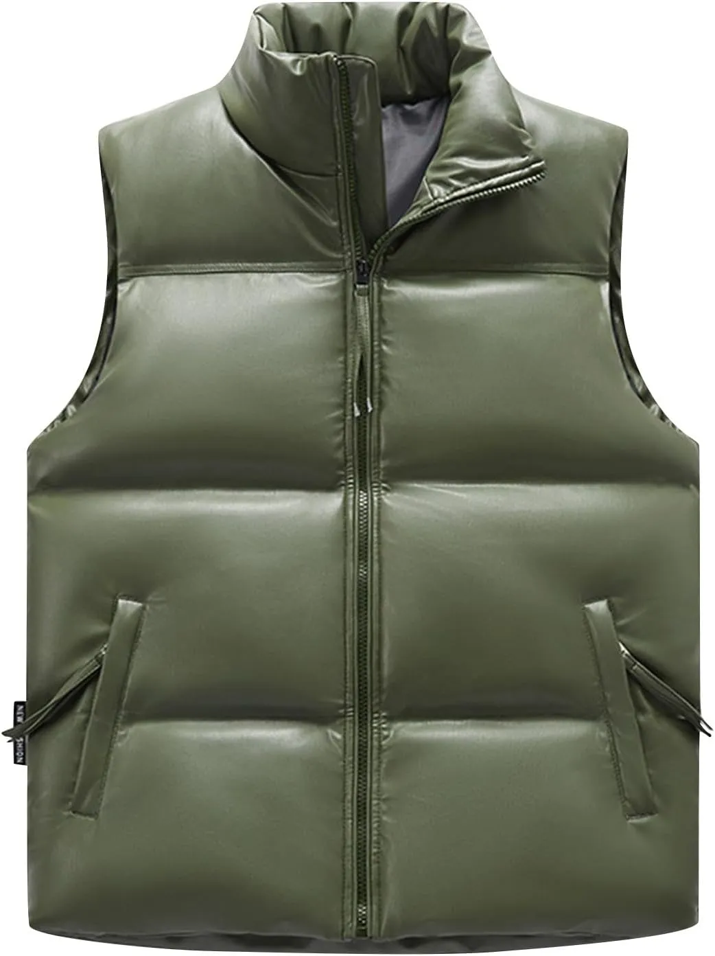 Men's Winter Coat For Man Padded Down Vest Casual Work Sports Travel Outdoor Puffer Pockets Jacket, M-5XL
