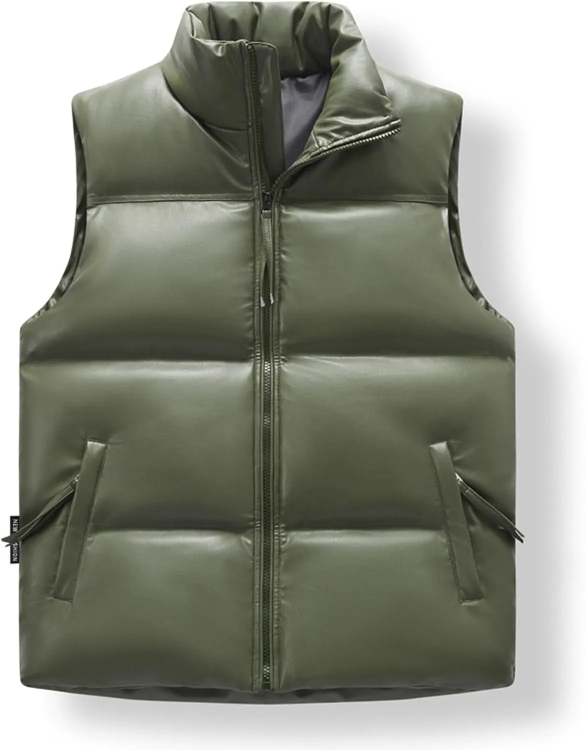 Men's Winter Coat For Man Padded Down Vest Casual Work Sports Travel Outdoor Puffer Pockets Jacket, M-5XL