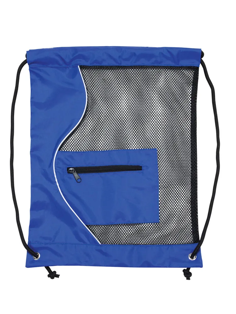 MESH DRAWSTRING BACKPACK