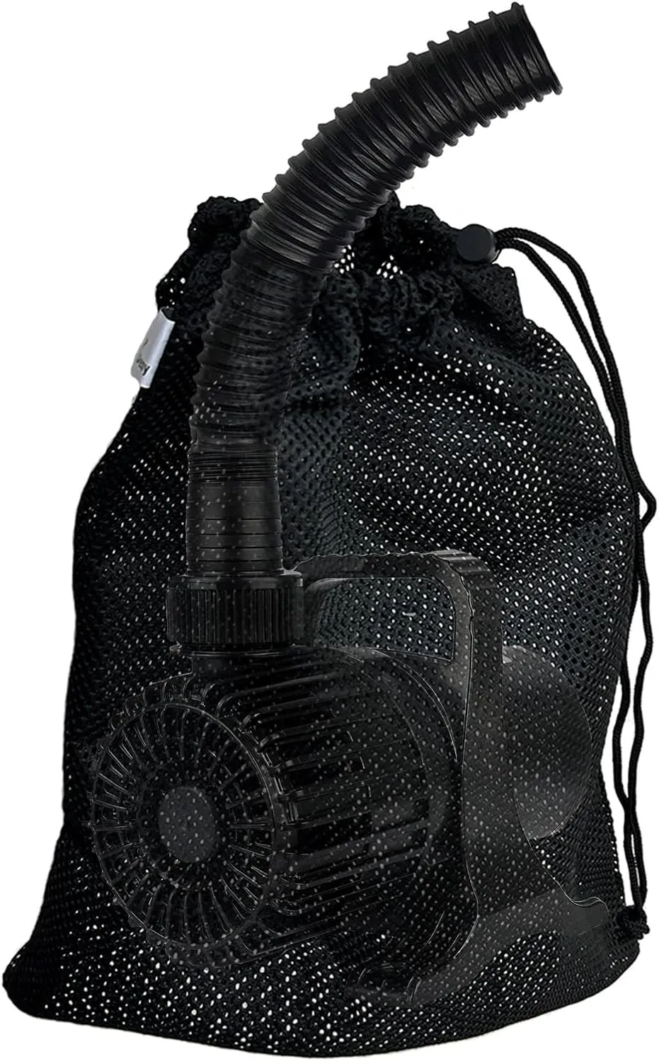 Mesh Pump Filter Bag, 2 Piece 12"x15.5" Drawstring Water Pump Barrier Bags, Black Media Bag, Protection Cover for Pond, Pood Biofilters, Aquarium Filtration, Filters, Submersible, Fountain