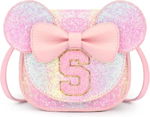 mibasies Toddler Purse Gifts for Girls: 3 Year Old Girl Gifts - Mini Mouse Toys for 2 Year Old Girl Purse Pink Set