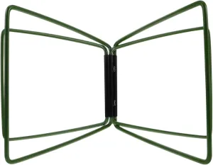 Milisten Outdoor Camping Cooler Stand Foldable and Portable Stainless Steel Insulated Cooler Holder for Hiking and Picnic Storage