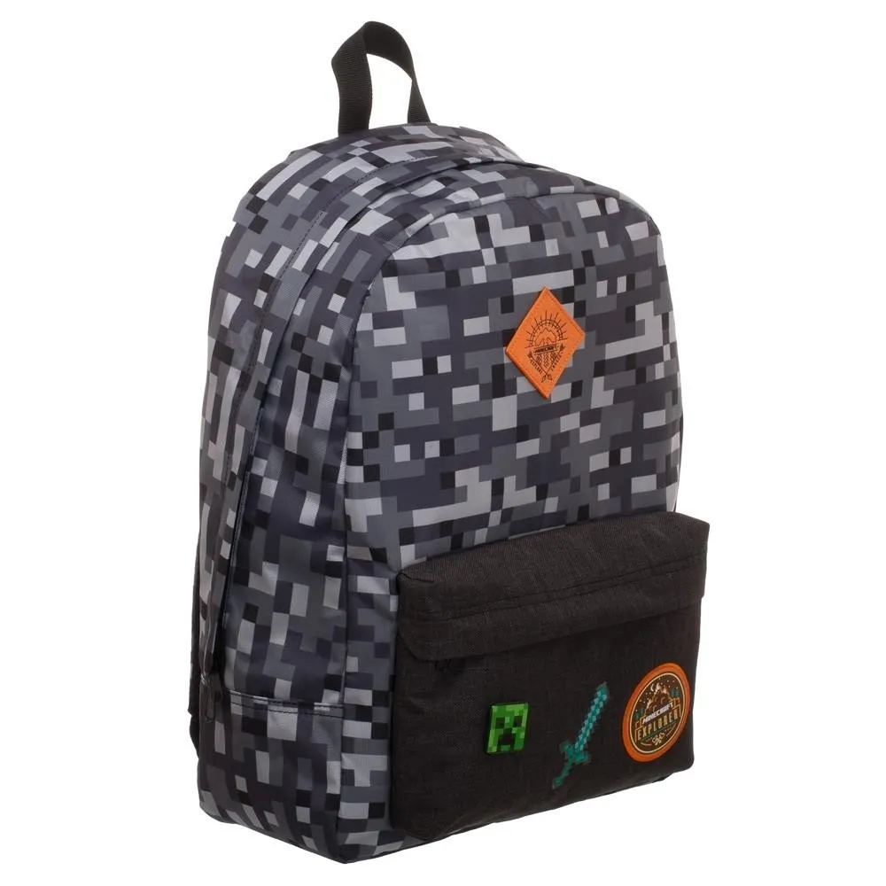 Minecraft Camo Backpack