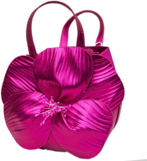 Mini Flower Evening Purse Floral Clutch Purses for Women PU Leather Evening Handbag with Chain Wedding Party Prom