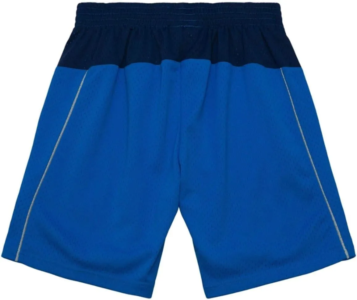 Mitchell & Ness Dallas Mavericks Mens 2010 Swingman Shorts, Blue