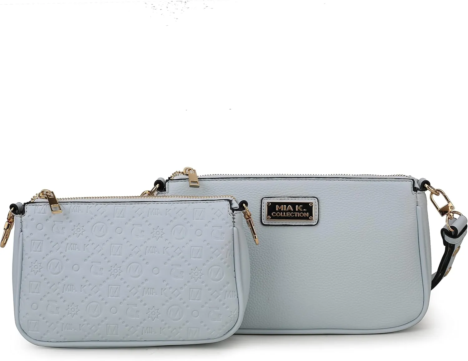 MKF Collection Shoulder Bag for Women, Crossover Handbag Purse Top-Handle Crossbody Bag