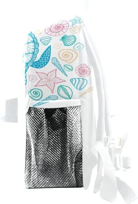 MNSRUU Kids' Backpack Blue Turtle Toddler Backpack Preschool Cute Bookbag Kawaii Travel Backpack for Boys Girls Age3-6