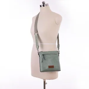Montana West Crossbody Bag for Women Multi Pocket Cross Body Bag Purses with Guitar Strap