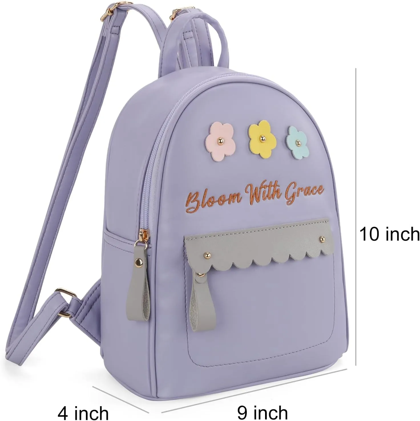 Montana West Girls Mini Backpack Cute Flowers Backpack Purses for Women Teen Gift