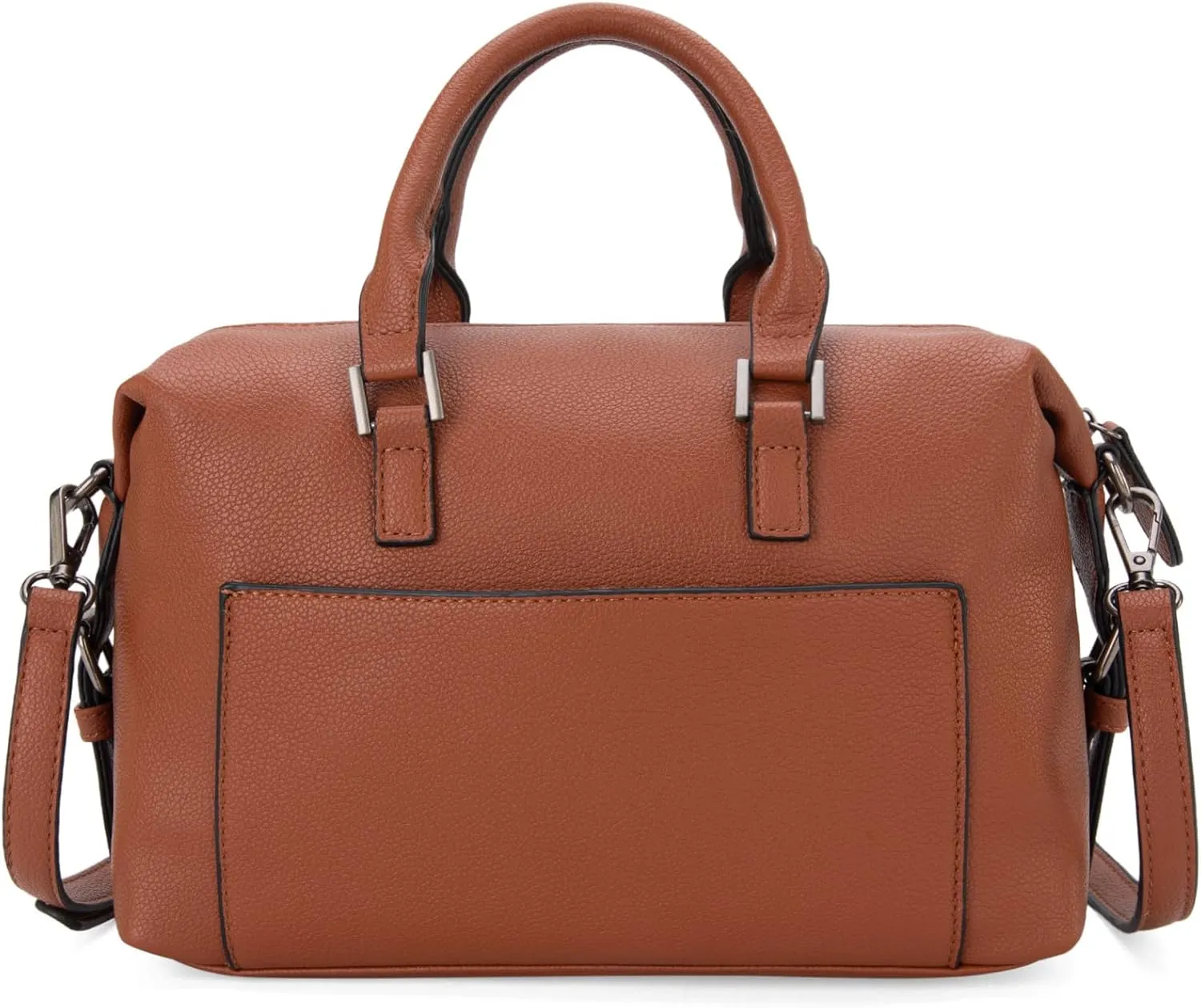 Montana West Small Satchel Purses for Women Top-handle Handbag PU Leather Crossbody Doctor Bag