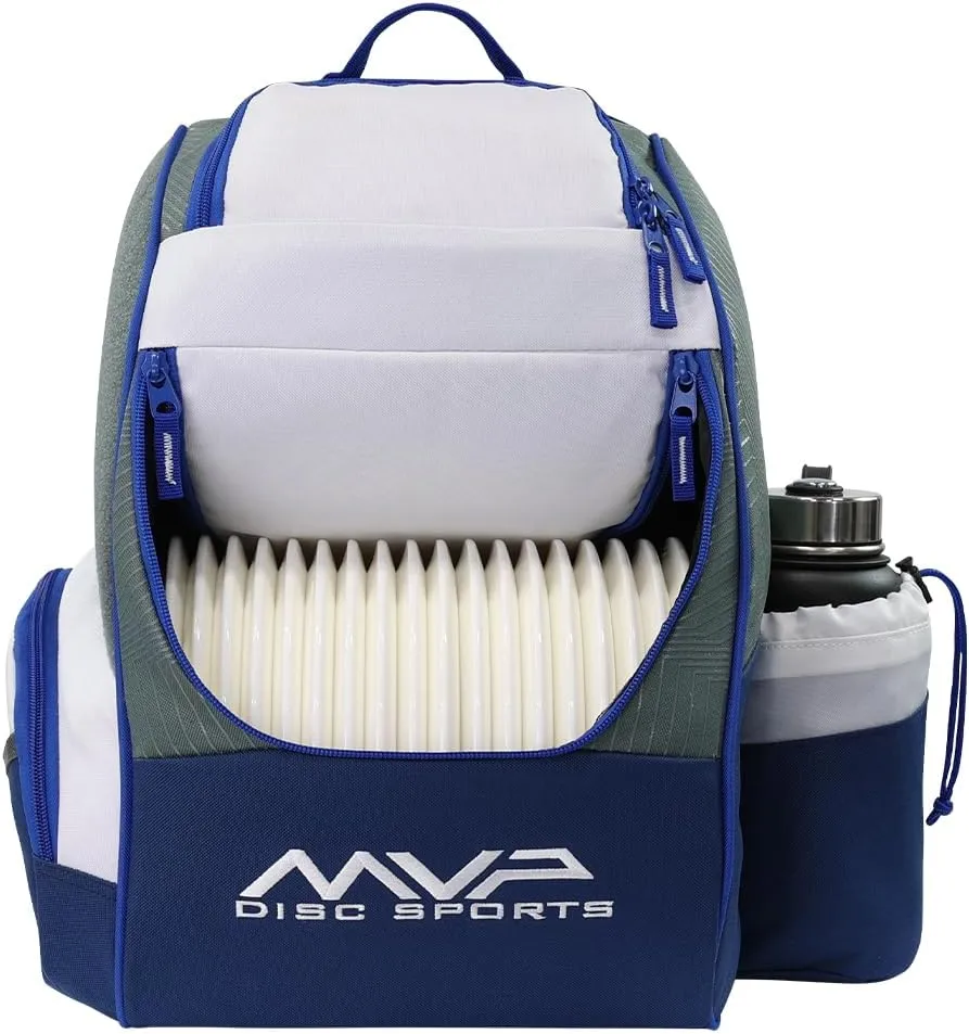 MVP Disc Sports Shuttle Disc Golf Backpack Bag (Choose Your Style and Color)