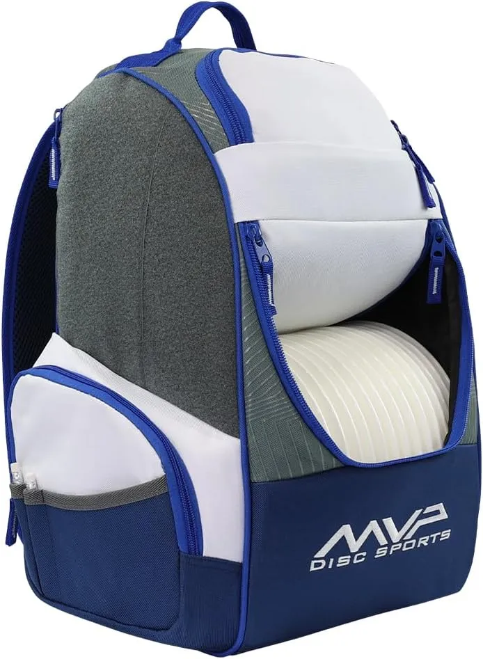 MVP Disc Sports Shuttle Disc Golf Backpack Bag (Choose Your Style and Color)