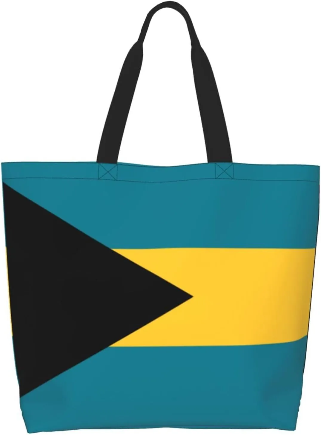 National Flag Tote Bag For Women Men, Extra Large Shoulder Tote Bag For Beach Travel Gym Grocery Shopping