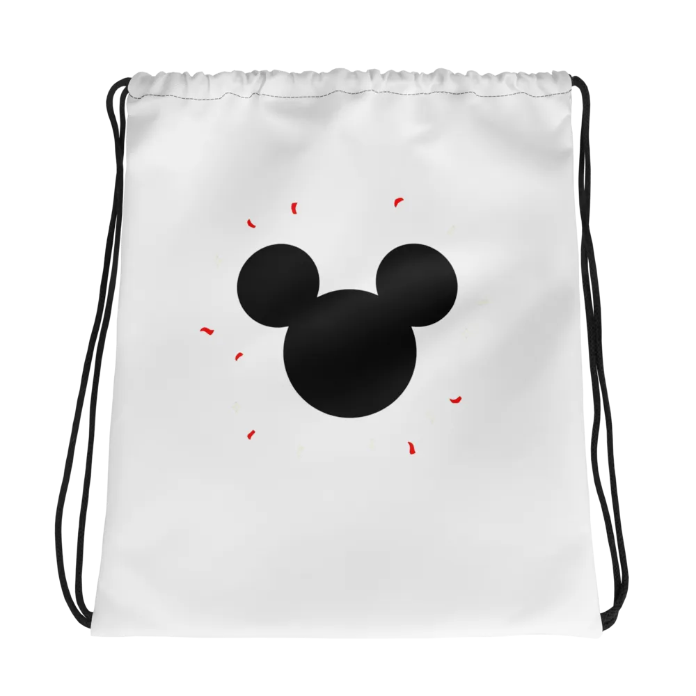 Neon Glow Drawstring Bag