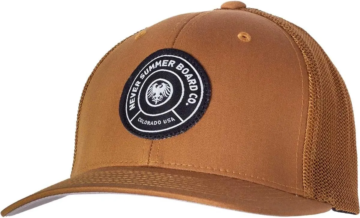 Never Summer Board Co Flex Fit Mesh Back Hat
