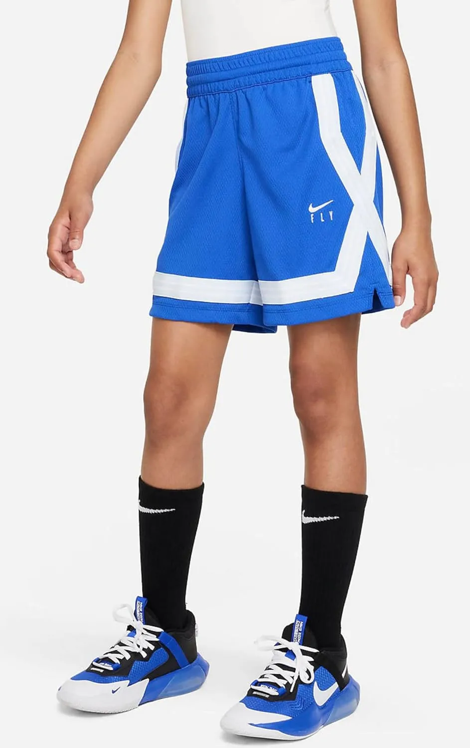 Nike Girls Fly Crossover Basketball Shorts