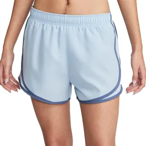 Nike Women's Dri-fit Tempo Track 3.5 Short (US, Alpha, Medium, Regular, Regular, Light Blue/Dark Blue)