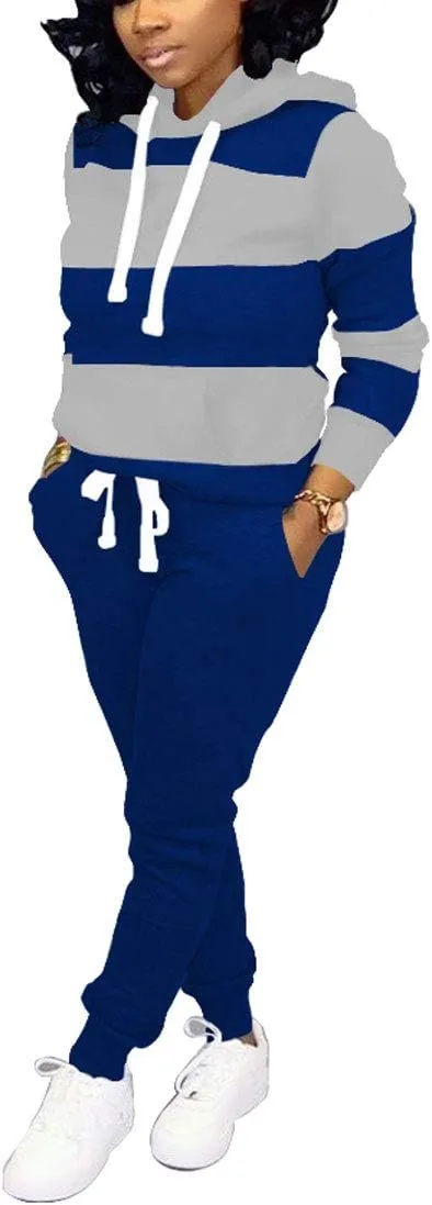 Nimsruc Two Piece Outfits For Women Jogging Suits Casual