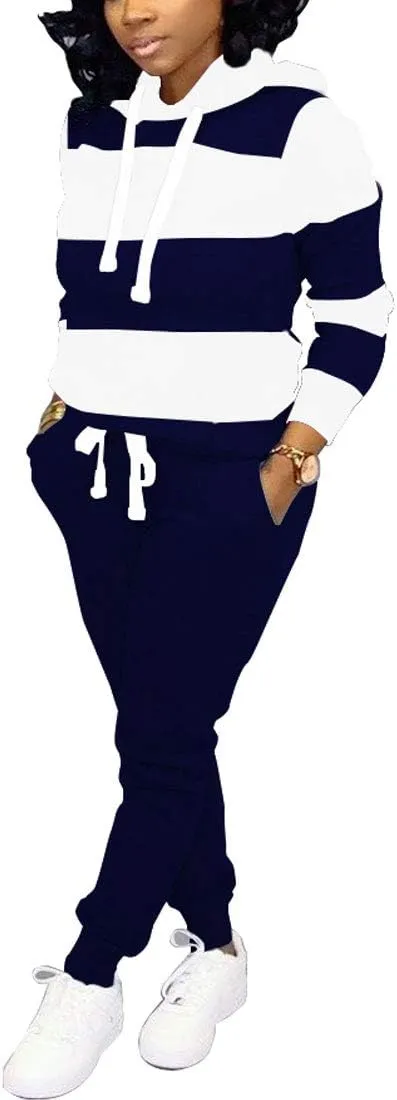 Nimsruc Two Piece Outfits For Women Jogging Suits Casual