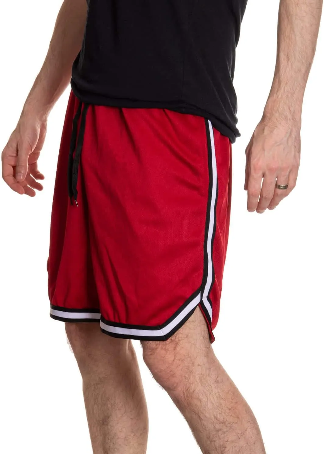 Officially Licensed NHL Men's 2 Tone Air Mesh Shorts Lined with Pockets