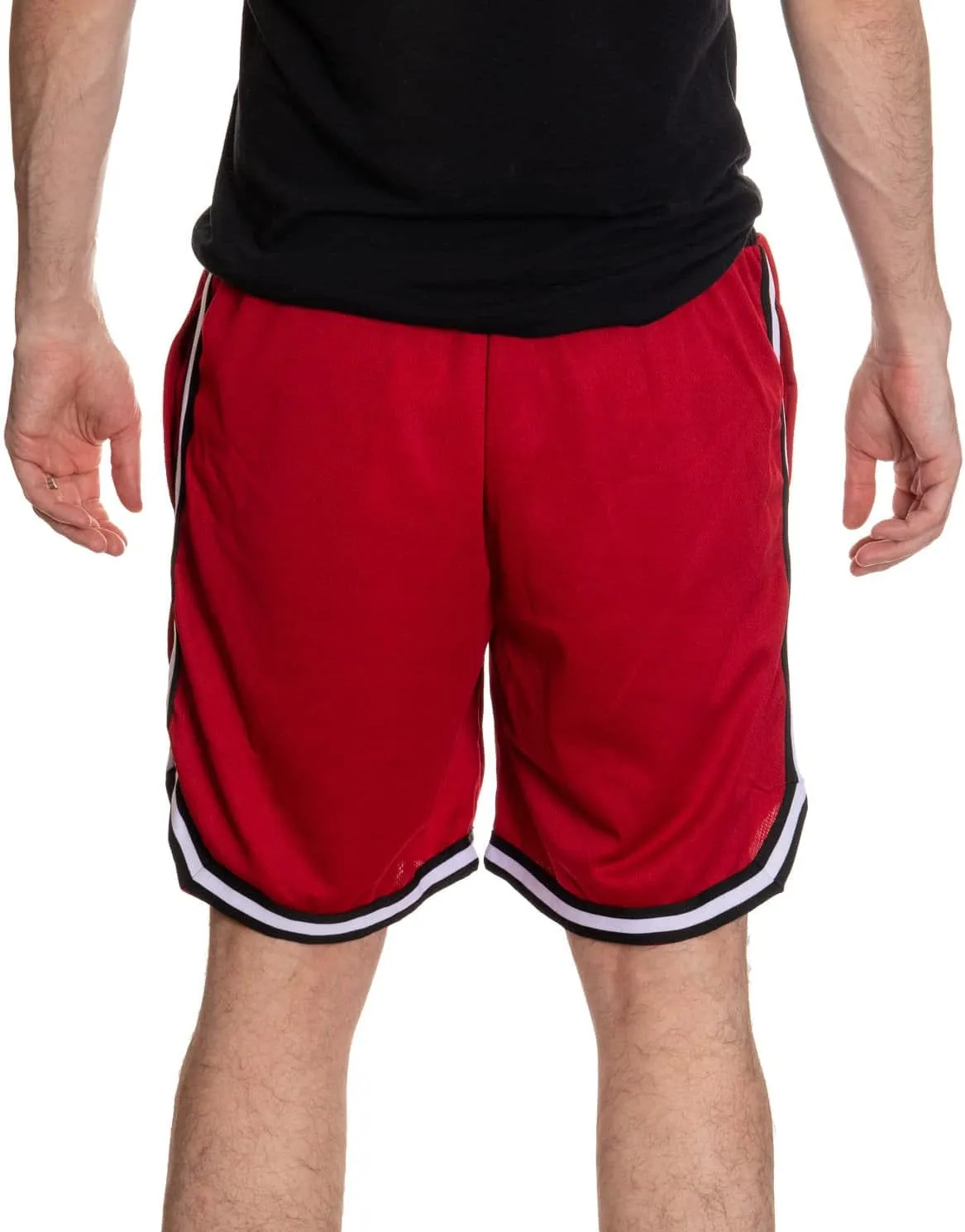 Officially Licensed NHL Men's 2 Tone Air Mesh Shorts Lined with Pockets