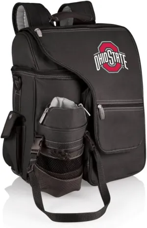 ONIVA - a Picnic Time Brand Ohio State Buckeyes - Turismo Travel Backpack Cooler, (Black)