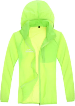 Only Faith Unisex Ultra Thin Anti UV Waterproof Breathable Hooded Skin Coat