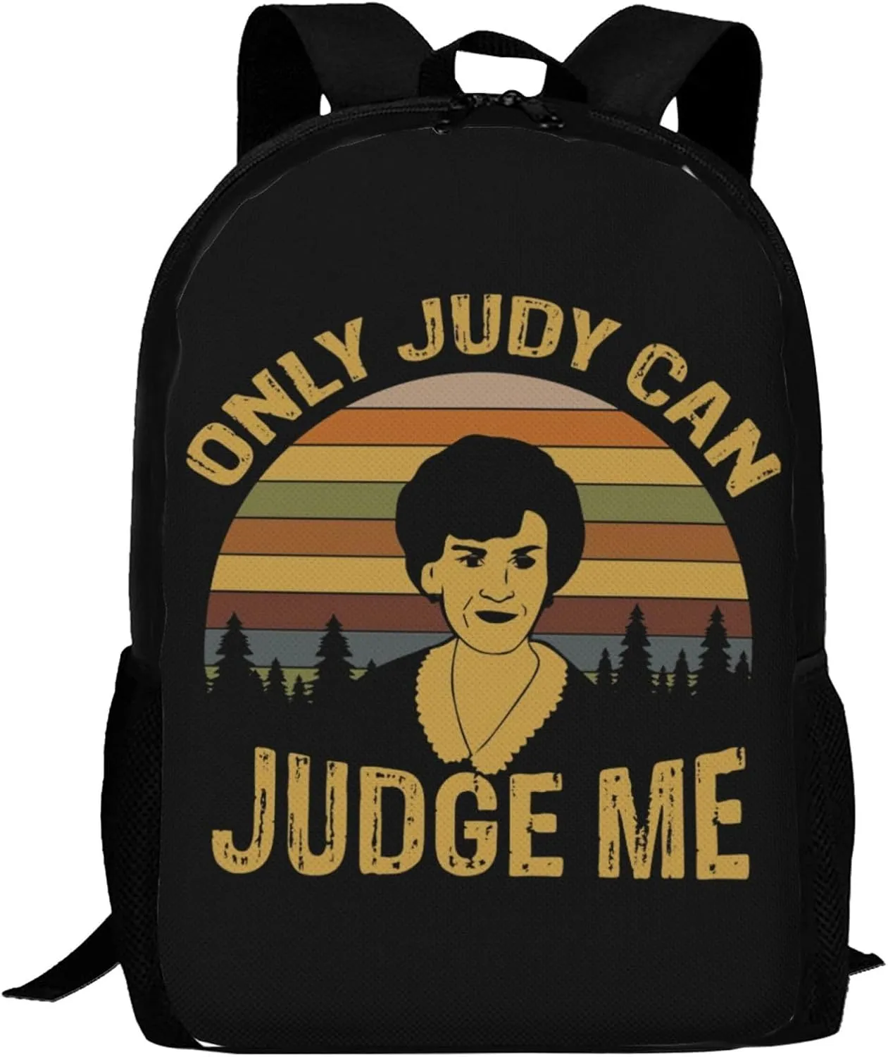 Only Judy Can Judge Me Backpack Lightweight Large Capacity Laptop Backpack Travel Backpacks for Unisex