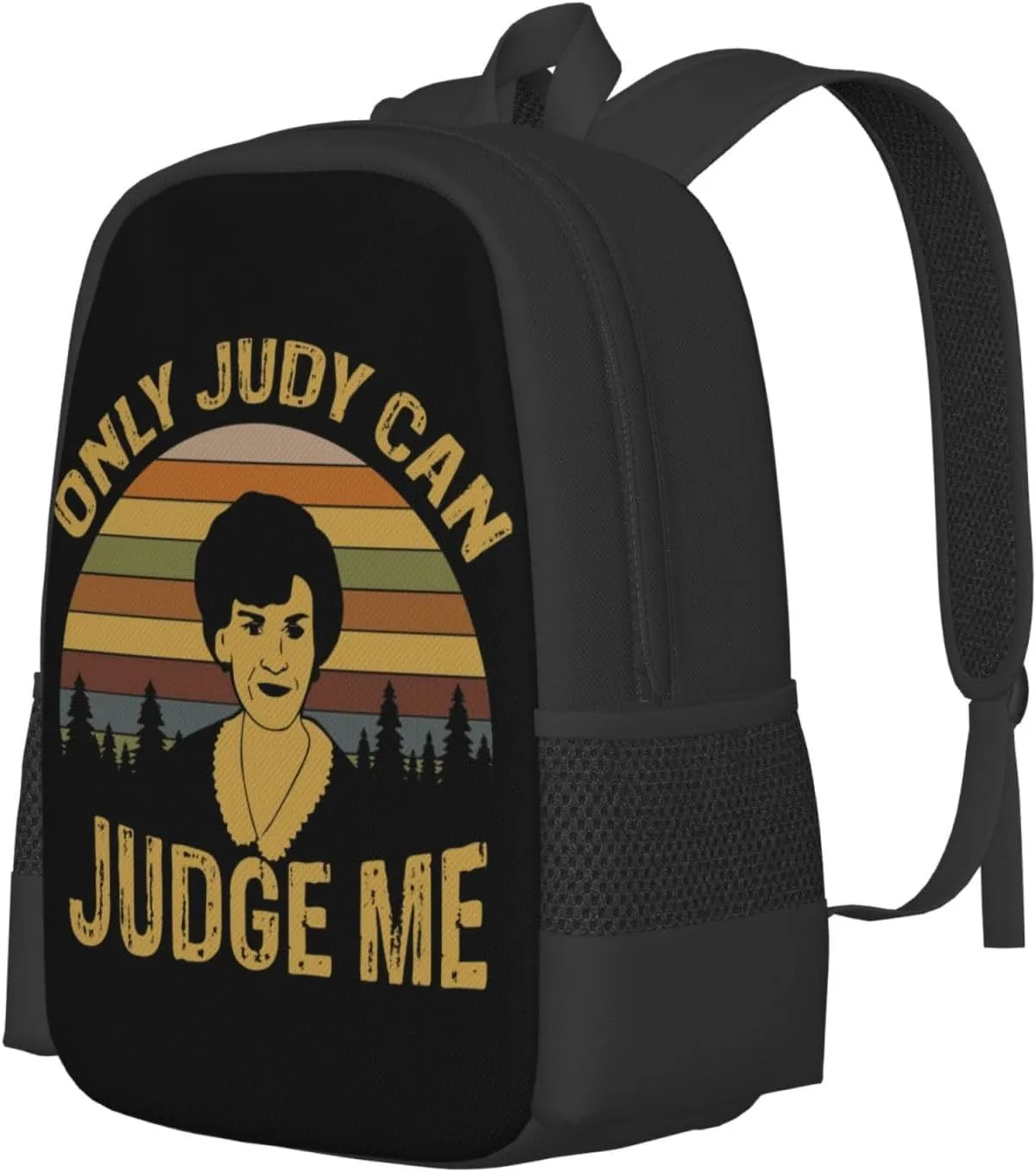Only Judy Can Judge Me Backpack Lightweight Large Capacity Laptop Backpack Travel Backpacks for Unisex
