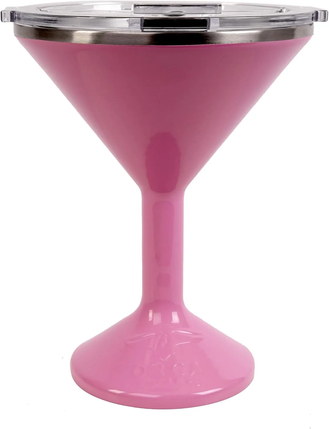 ORCA Tini 13oz Stainless Steel Martini Glass | Temperature Insulated Tumbler for Every Outdoor, Picnic, Poolside, Beach & Patio Party — Dusty Rose