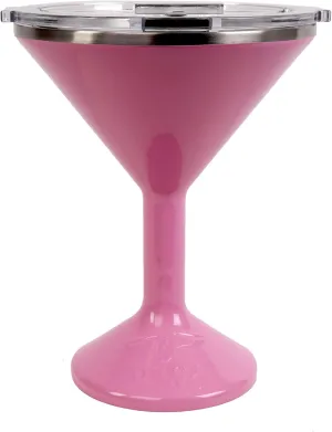 ORCA Tini 13oz Stainless Steel Martini Glass | Temperature Insulated Tumbler for Every Outdoor, Picnic, Poolside, Beach & Patio Party — Dusty Rose